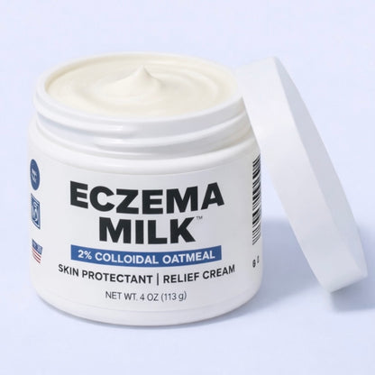 ECZEMA MILK 4 oz SKIN PROTECTANT RELIEF CREAM